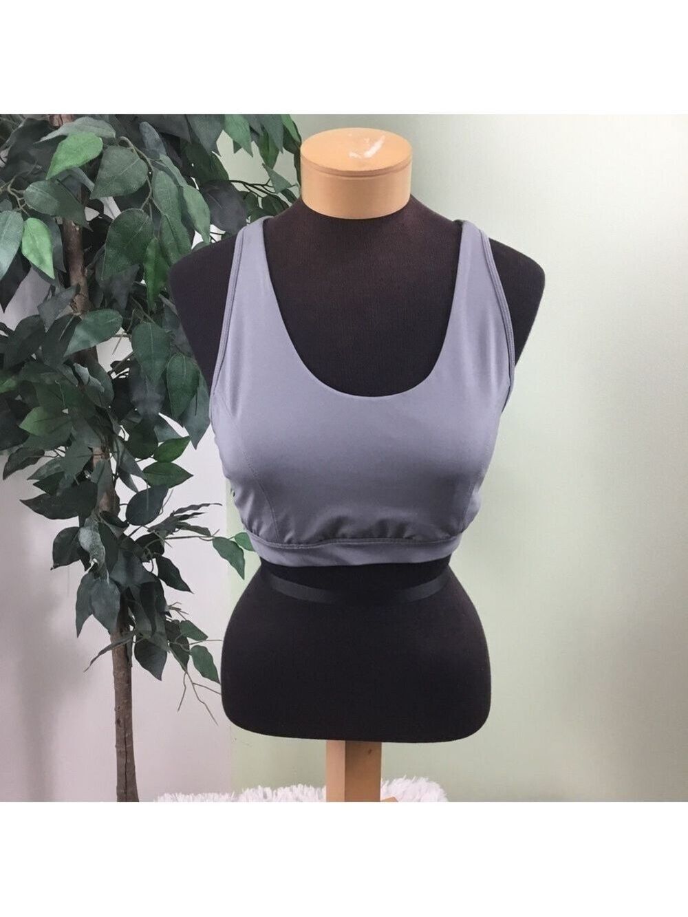 Tek Gear XL medium support gray sport bra